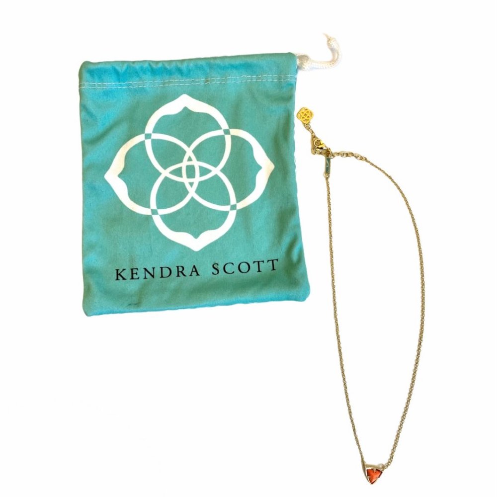 Kendra Scott Triangle Pendant Necklace
